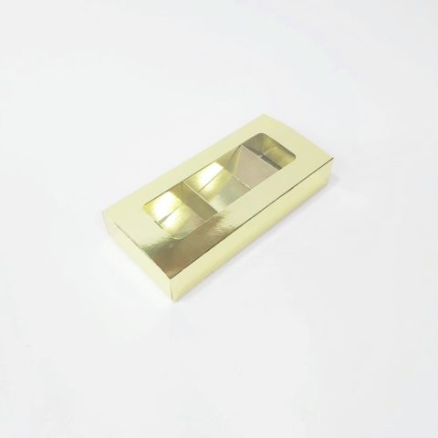 16x7x3 Cm 3 Bölmeli Karton Kutu