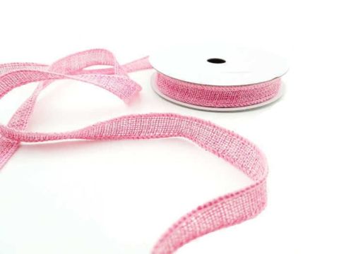 3 CM KURDELA JÜT KANAVİÇE PEMBE  10 MT