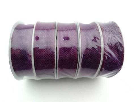 1,5 CM KURDELA JÜT KANAVİÇE MOR 1O MT