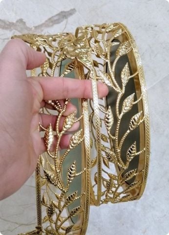 30 cm Yapraklı yuvarlak sunum tepsi
