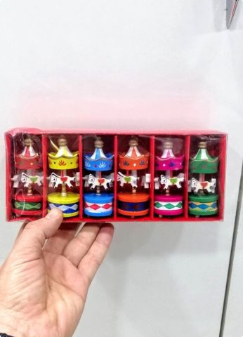 6 Lı Ahşap Atlı Karınca