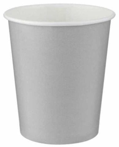 8 Lİ KARTON BARDAK GÜMÜŞ 8 OZ