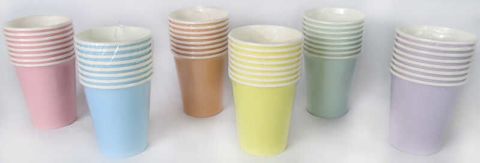 8 Lİ MAKARON KARTON BARDAK 8 OZ