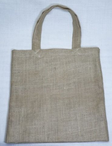 Büyük boy sade kanaviçe kumaş çanta (45*46*14cm)