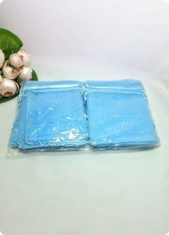 100 lü Büzgülü Yasin,Mevlüt Tül Kese 13x18 cm