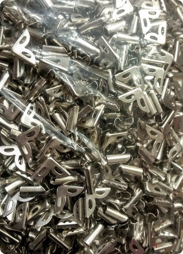 500 Adet Metal Köşelik (Kuran-ı Kerim,Yasin ,Kapak Süsü)
