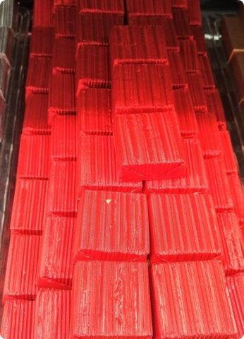 1 Kg Tırtıklı Sütlü Kare Madlen Bebek şekeri çikolatası