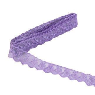KURDELA DANTELİ 4CM LİLA