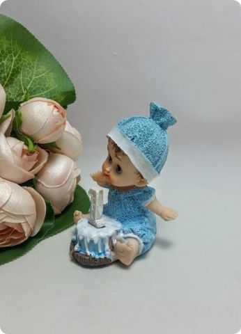 1 Yaş Pastası Bebek Şekeri Biblo