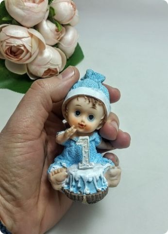 1 Yaş Pastası Bebek Şekeri Biblo
