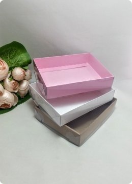 50 li 12x15x3 cm Altı Karton Asetat Kapaklı Çerçeve Kutusu