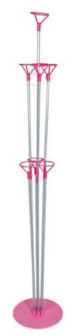 75 CM PEMBE BALON SÜSLEME STANDI