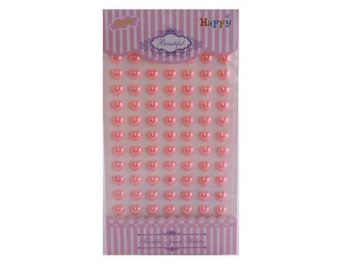 İNCİ KALP STİCKER PEMBE pk770-50