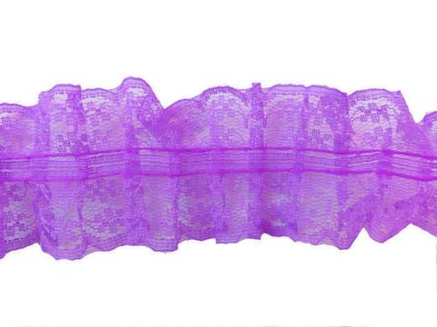 KURDELA DANTELLİ LİLA 4.2cm