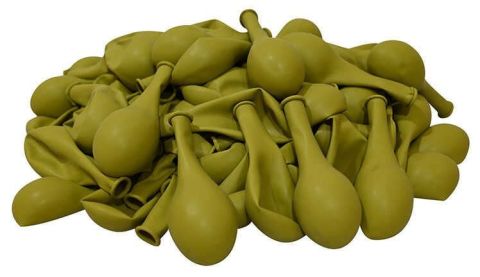 BALON DÜZ 12 İNC ZEYTİN YEŞİLİ PK:100 KL:50