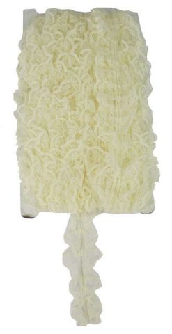 KURDELA DANTELLİ KREM 4.2cm