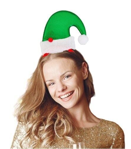 Yılbaşı Şapkalı Parlak Taç