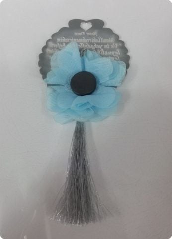 Süslü Nazar Duası Yazılı Lazer Kesim Pleksi Ayna Bebek Şekeri
