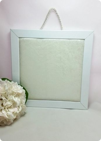 30x30 Cm Ahşap,Kadife Kumaşlı Kare Profil Kapı Süsü Fon Süzsüz