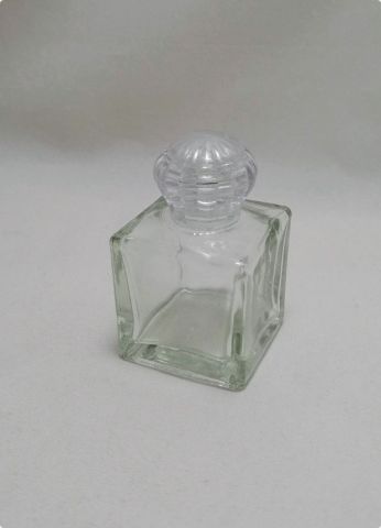 20 li Taç Kapaklı Kare Şişe 50 cc