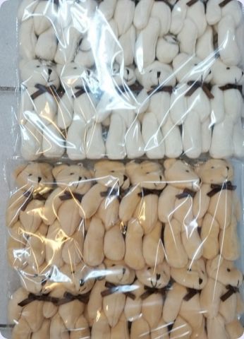 12 li Peluş Ayıcık Anahtarlık 11/12 cm