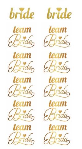 DÖVME TEAM BRIDE KALPLİ VARAKLI ALTIN PK:12