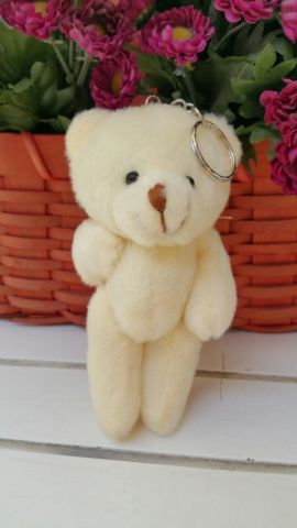 12 cm Anahtarlıklı Pelüş Ayıcık Paketinde ;