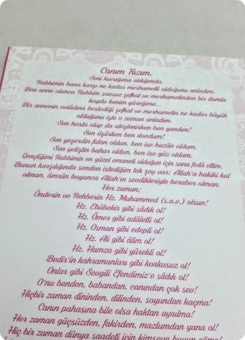 1 Paket Hediyelik Yasini Şerif