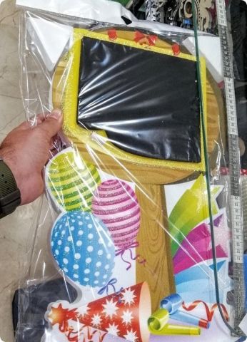 Strafor Tebeşirli Parti Tahtası (49,5x29,5cm)