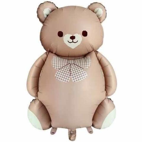 Ayıcık şeklinde retro renk FOLYO BALON 90×56.5cm