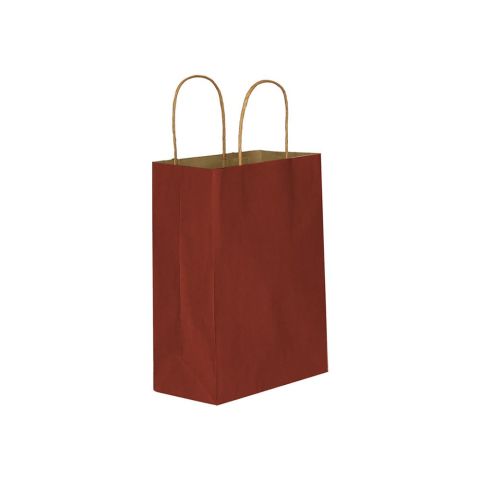 25 Li 15x20 cm Kağıt Çanta-Poşet Bordo