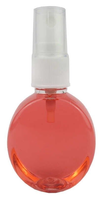 50 CC YUVARLAK PLASTİK ŞİŞE SPREY KAPAKLI