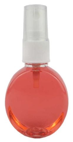 50 CC YUVARLAK PLASTİK ŞİŞE SPREY KAPAKLI