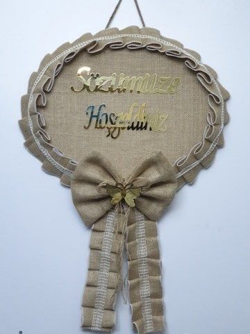 Söz & Nişan & Düğün & Kınamıza Hoşgeldiniz Kapı Süsü