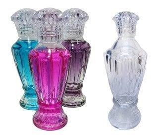 100 Cc Cam Görünümlü Sert Plastik Vazo Şişe