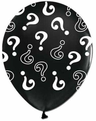 5 Lİ BALON CİNSİYET BASKILI 12 İNC