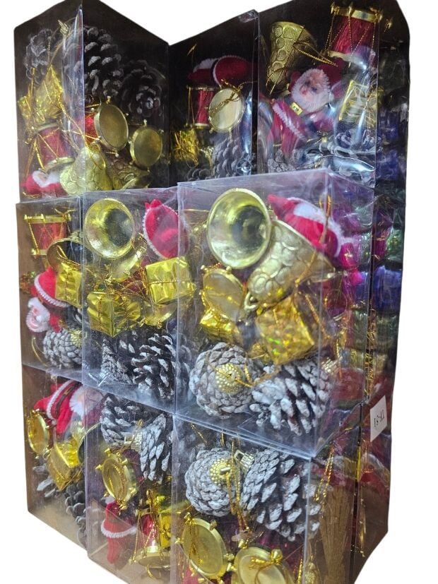 15 li Karışık Yılbaşı Ağacı Süsü