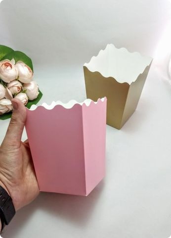 10 Li PopCorn Mısır Kutusu 9x13 Cm Paket