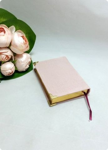 12x8 Cm Osmanlı İpeği Kumaş Kaplı Kuran-ı Kerim