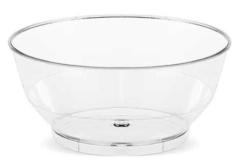 25 Lİ KASE MİKA YUVARLAK 160 CC ŞEFFAF