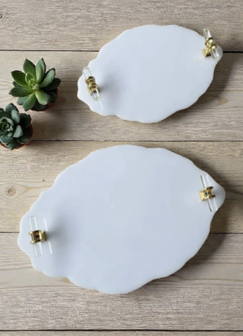 Mika Tırtıklı Nişan tepsi seti