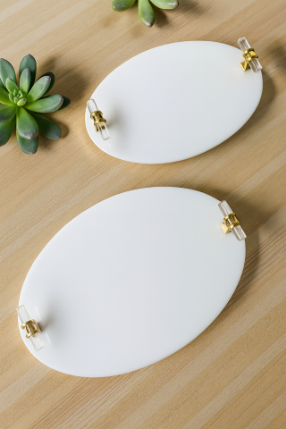 Mika Oval Nişan tepsi seti