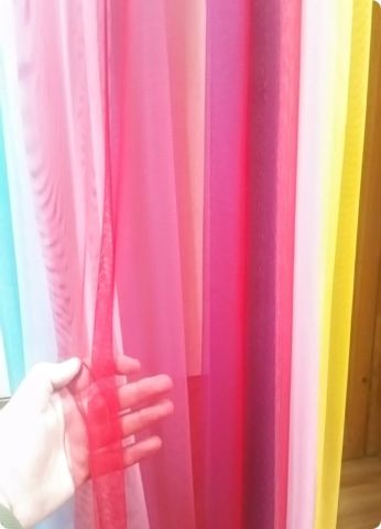 Gökkuşağı Kına Eteği / Organze Tül Etek