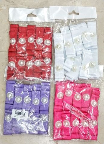 20 Li 2 Cm Hazır Süslü İncili Grogren Fiyonk
