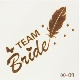Metalik Geçici Bride Dövme