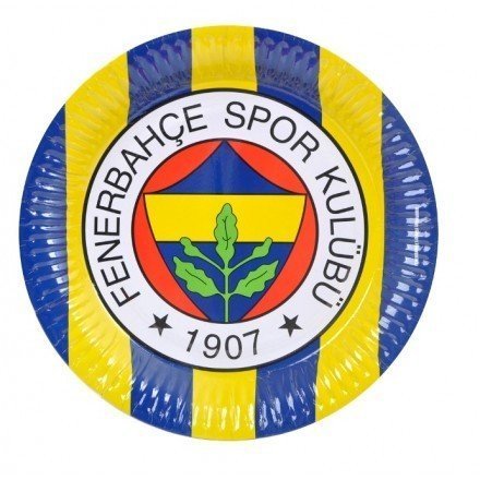 8 Li Fenerbahçe Karton Tabak