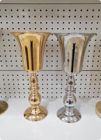 35 cm metal vazo