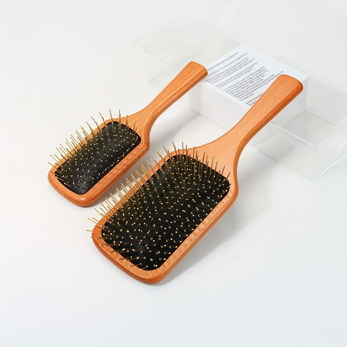 12 Li Çelik İğne Uçlu Bambu Tarak 25.5cm