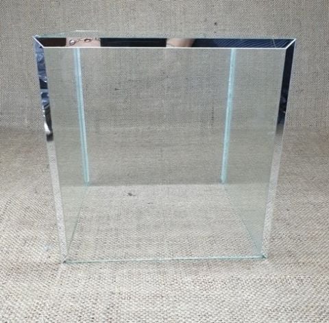 şeffaf Cam küp yükselti (19-20cm)