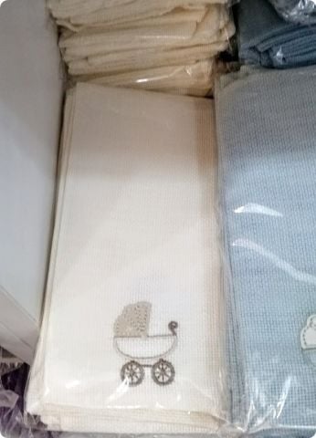 Puset İşlemeli Boş Bebek Lavanta Kesesi